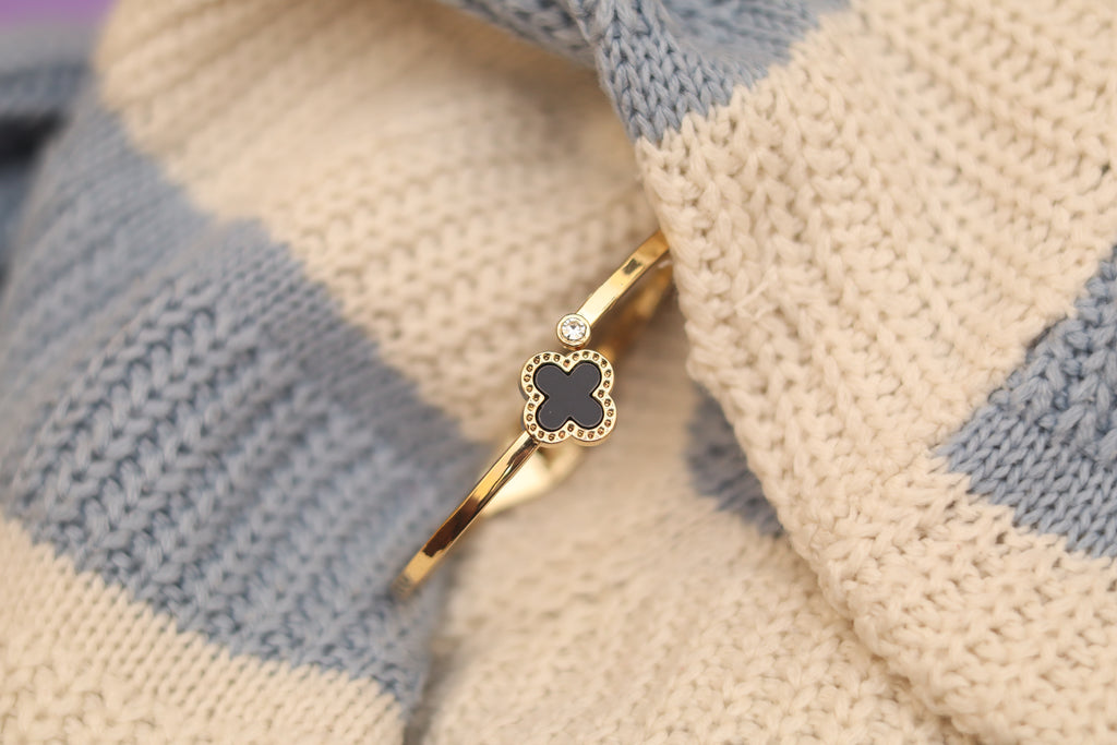 Golden Bloom Bangle
